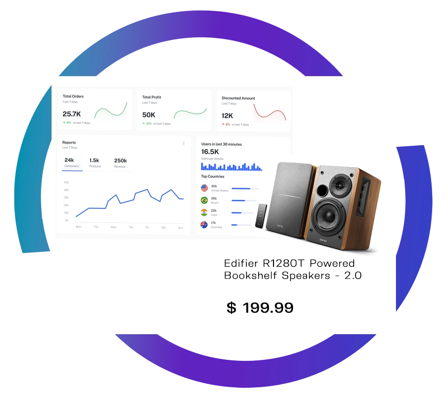 Web scraping illustration